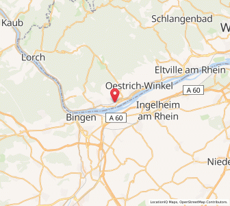 Map of Geisenheim, Hesse