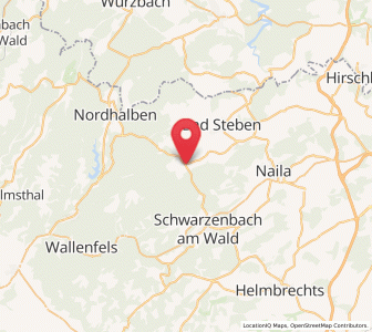 Map of Geroldsgrün, Bavaria