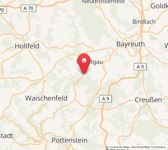 Map of Glashütten, Bavaria
