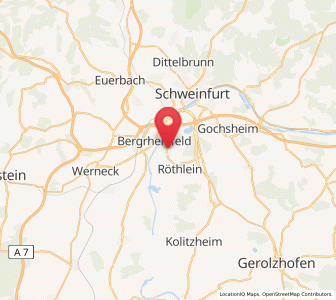 Map of Grafenrheinfeld, Bavaria