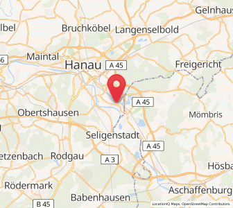 Map of Großkrotzenburg, Hesse