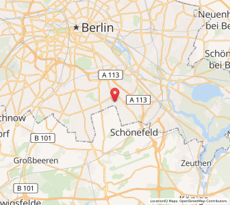 Map of Berlin-Gropiusstadt, Berlin