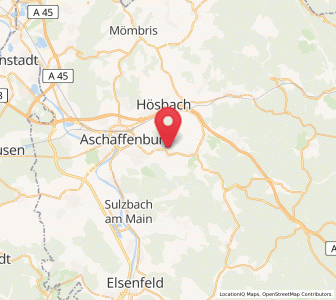 Map of Haibach, Bavaria