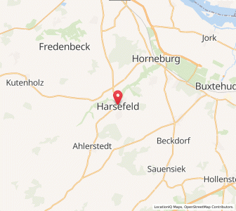 Map of Harsefeld, Lower Saxony
