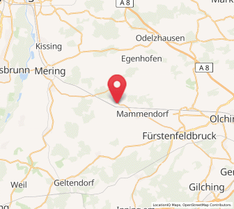 Map of Hattenhofen, Bavaria