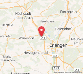 Map of Heßdorf, Bavaria