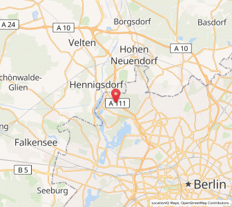 Map of Berlin-Heiligensee, Berlin