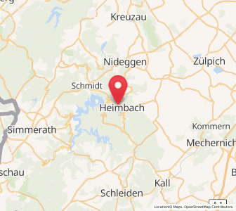 Map of Heimbach, North Rhine-Westphalia