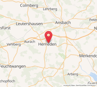 Map of Herrieden, Bavaria