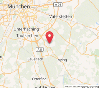 Map of Höhenkirchen-Siegertsbrunn, Bavaria