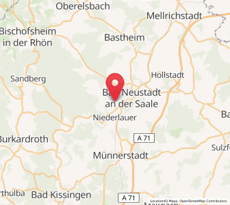 Map of Hohenroth, Bavaria