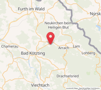 Map of Hohenwarth, Bavaria