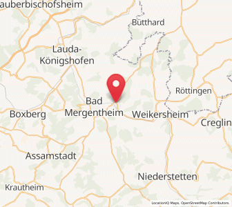 Map of Igersheim, Baden-Wurttemberg
