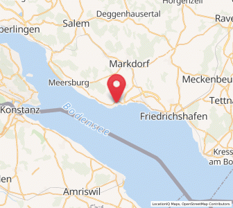 Map of Immenstaad am Bodensee, Baden-Wurttemberg