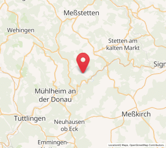 Map of Irndorf, Baden-Wurttemberg
