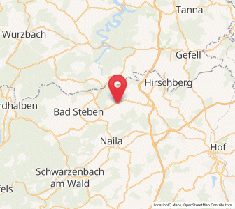 Map of Issigau, Bavaria
