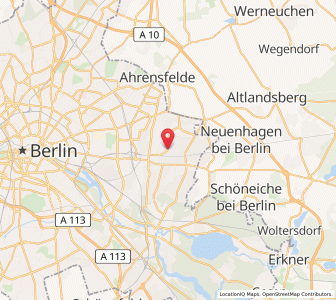 Map of Kaulsdorf, Berlin