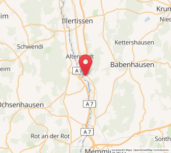 Map of Kellmünz, Bavaria