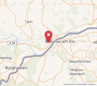Map of Kirchdorf am Inn, Bavaria