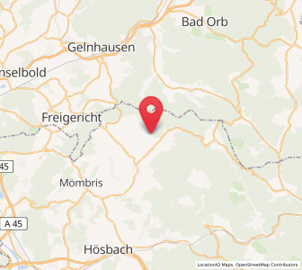Map of Kleinkahl, Bavaria