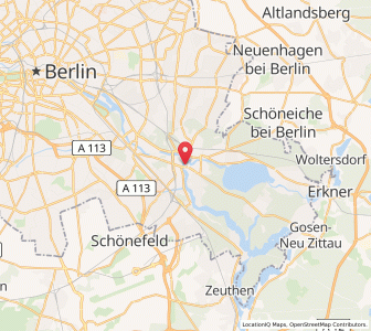 Map of Berlin-Köpenick, Berlin
