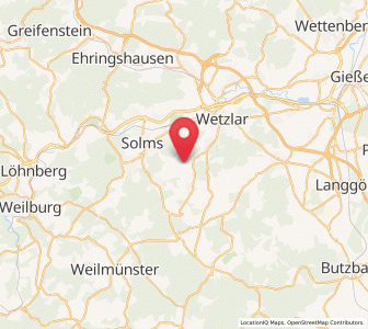 Map of Laufdorf, Hesse