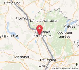 Map of Laufen (Salzach), Bavaria