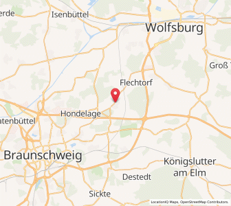 Map of Lehre, Lower Saxony