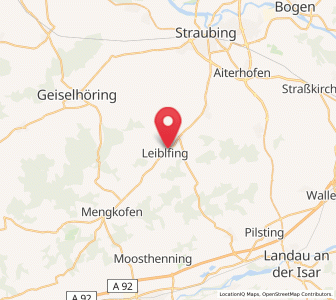 Map of Leiblfing, Bavaria