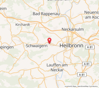 Map of Leingarten, Baden-Wurttemberg