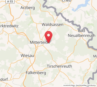 Map of Leonberg, Bavaria
