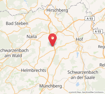 Map of Leupoldsgrün, Bavaria