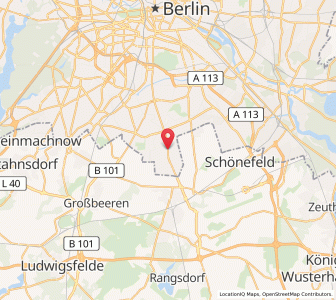 Map of Berlin-Lichtenrade, Berlin