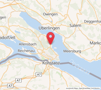 Map of Konstanz-Litzelstetten, Baden-Wurttemberg
