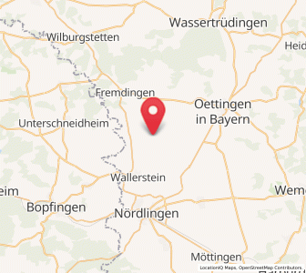 Map of Maihingen, Bavaria