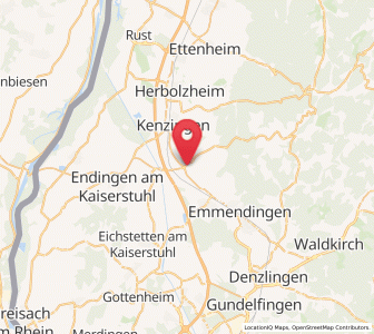 Map of Malterdingen, Baden-Wurttemberg