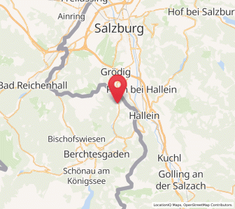 Map of Marktschellenberg, Bavaria