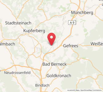 Map of Marktschorgast, Bavaria
