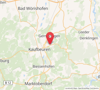 Map of Mauerstetten, Bavaria