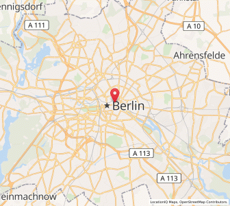 Map of Mitte, Berlin
