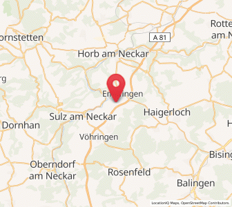 Map of Mühlheim am Bach, Baden-Wurttemberg