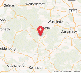 Map of Nagel, Bavaria