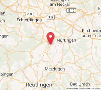 Map of Neckartailfingen, Baden-Wurttemberg