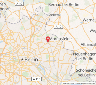 Map of Berlin-Neu-Hohenschönhausen, Berlin