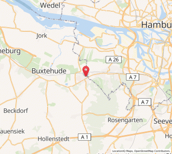 Map of Neu Wulmstorf, Lower Saxony