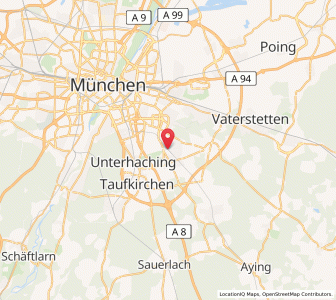 Map of Neubiberg, Bavaria