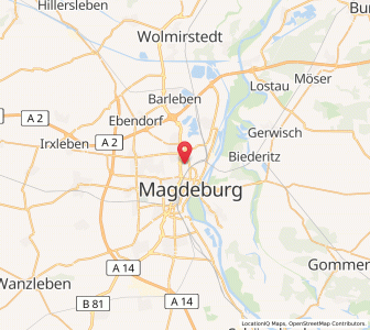 Map of Neue Neustadt, Saxony-Anhalt