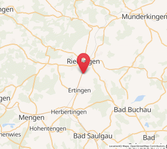 Map of Neufra, Baden-Wurttemberg