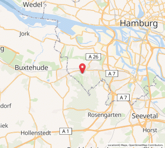 Map of Hamburg-Neugraben-Fischbek, Hamburg