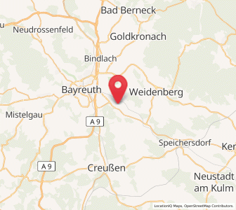 Map of Neunkirchen am Main, Bavaria